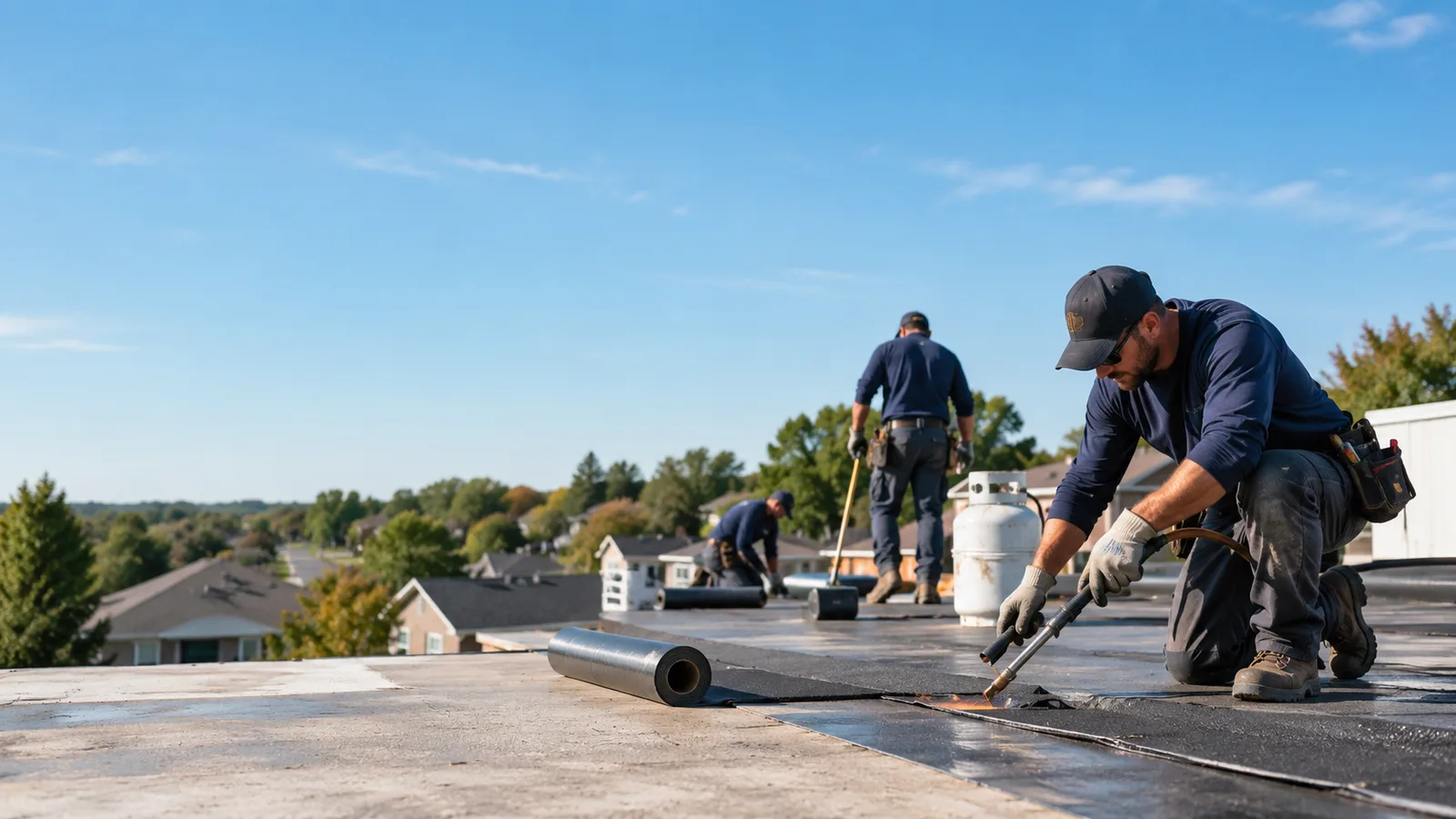 Flat Roof Leak Repair providers in Heflin, LA
